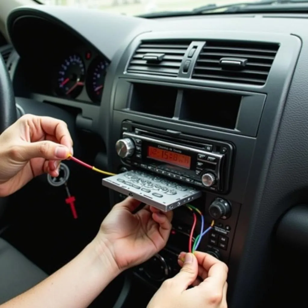 Installing a car radio