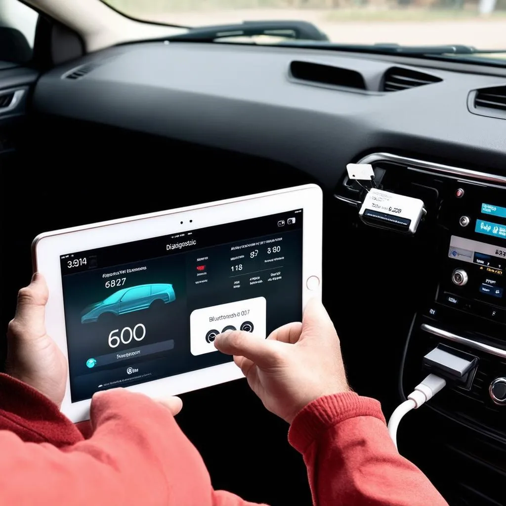 iPad OBD2 Diagnosis