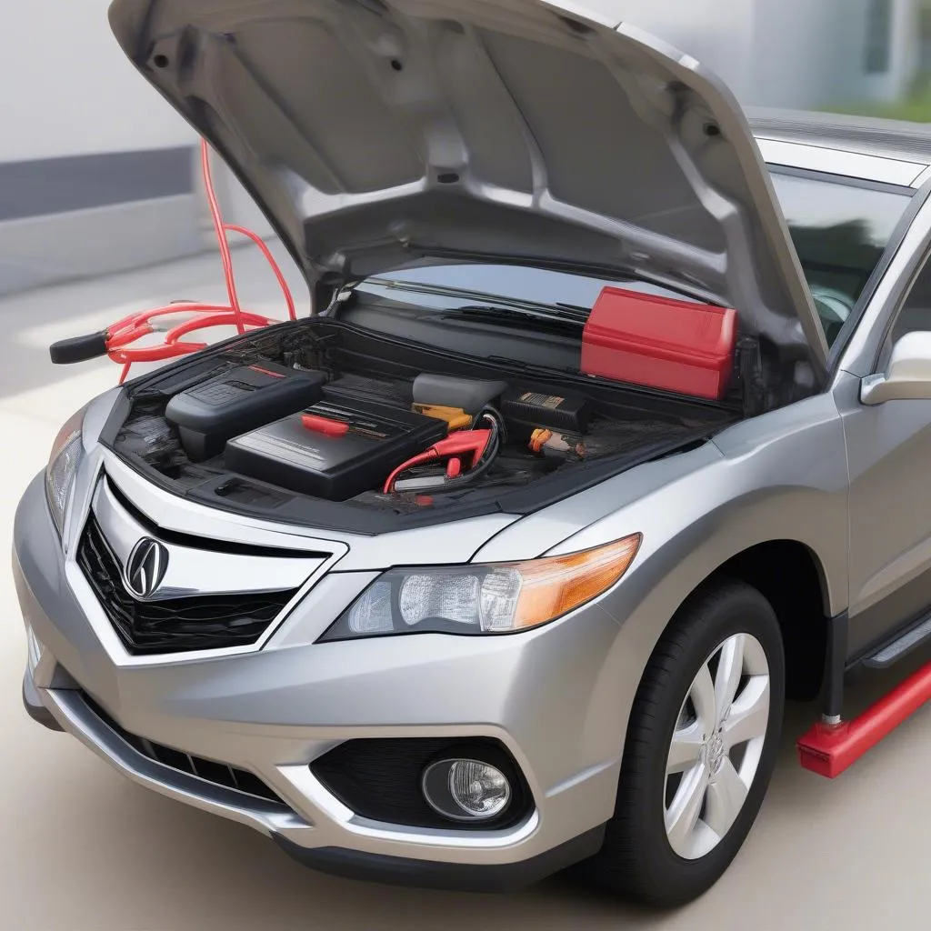 Jump Starting an Acura RDX