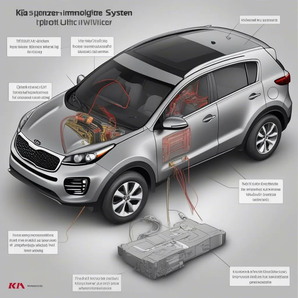 Kia Sportage Immobilizer System Diagram