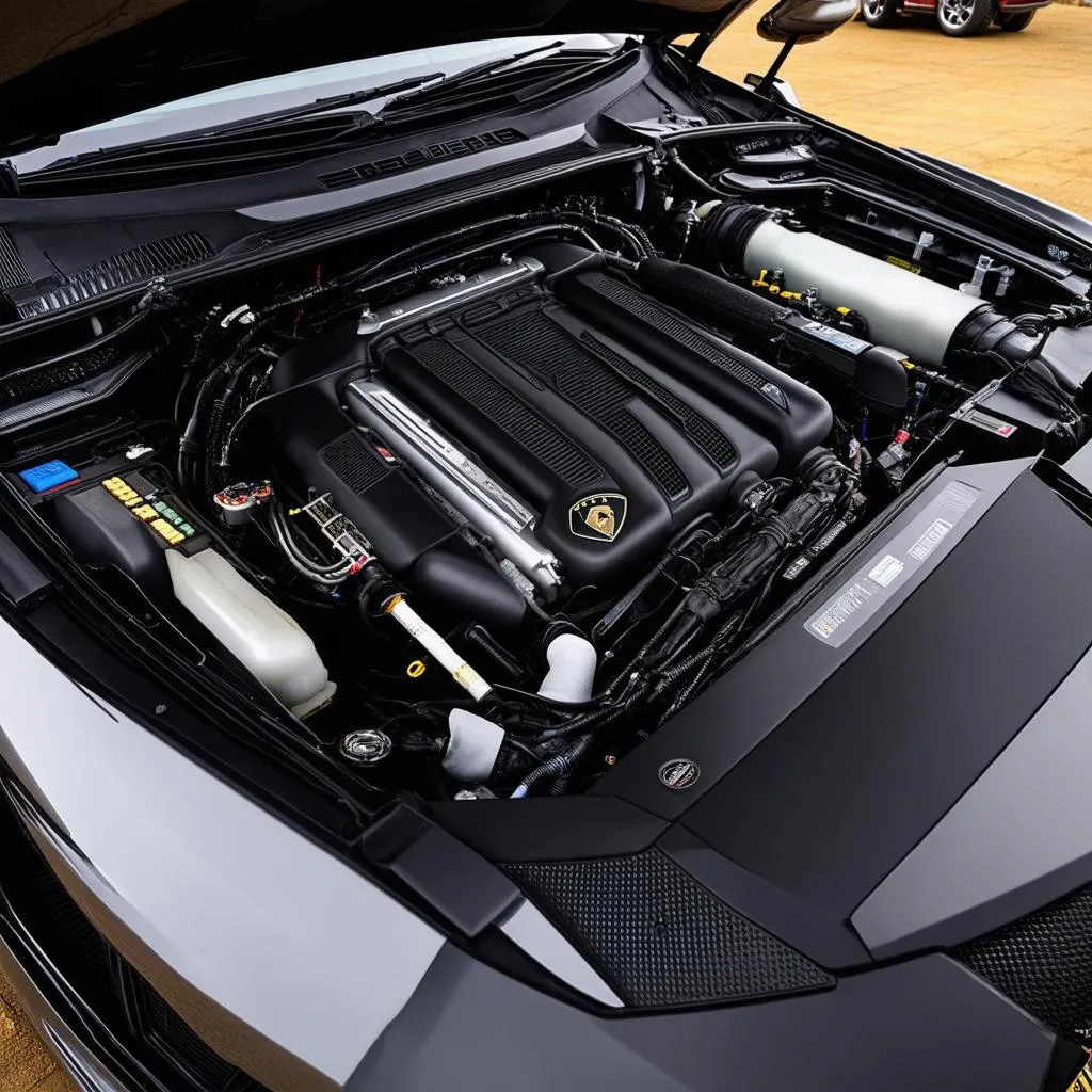 Lamborghini Gallardo Engine Bay