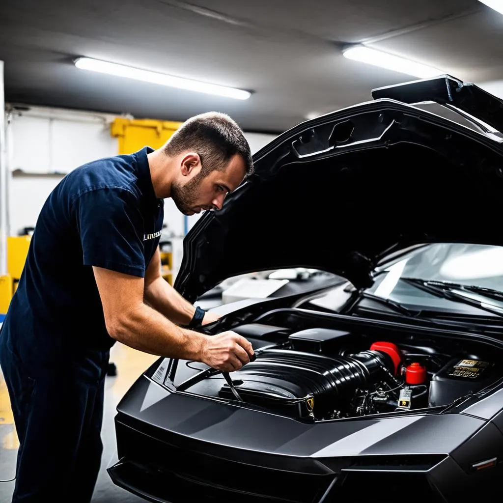 Lamborghini Mechanic