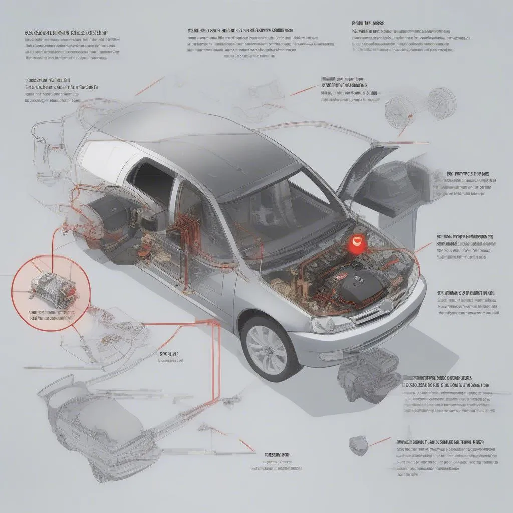 Immobilizer system diagram