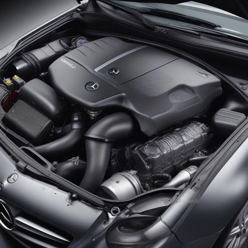 Mercedes SLK 320 Engine Bay