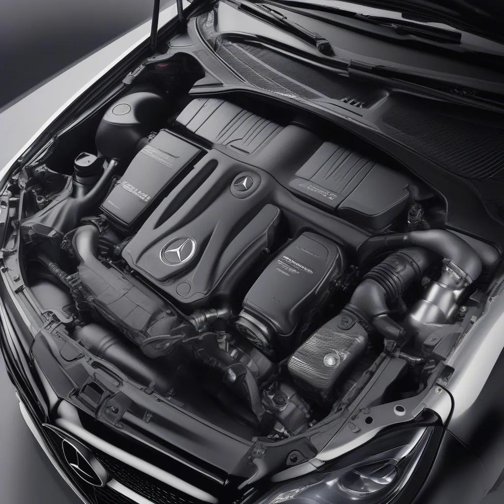 Mercedes C300 Engine