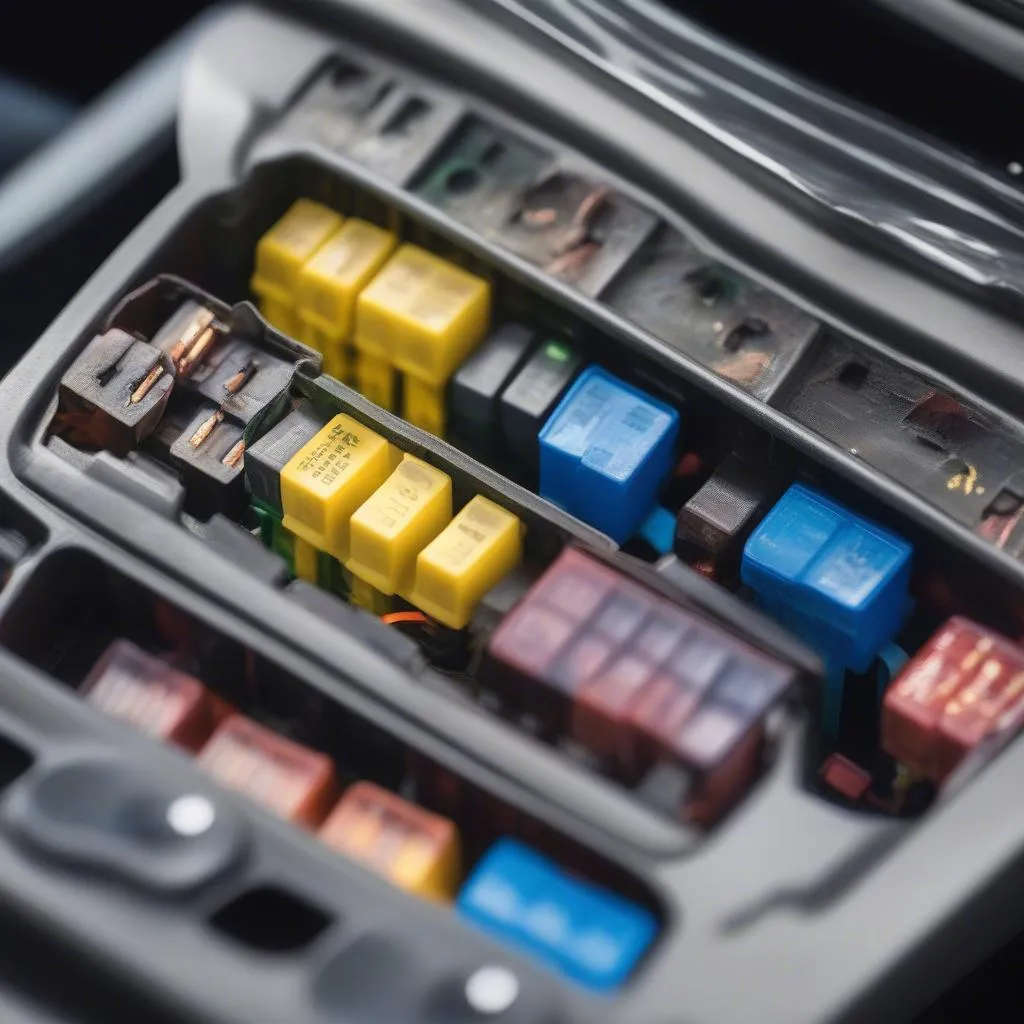 Mercedes C300 Fuse Box