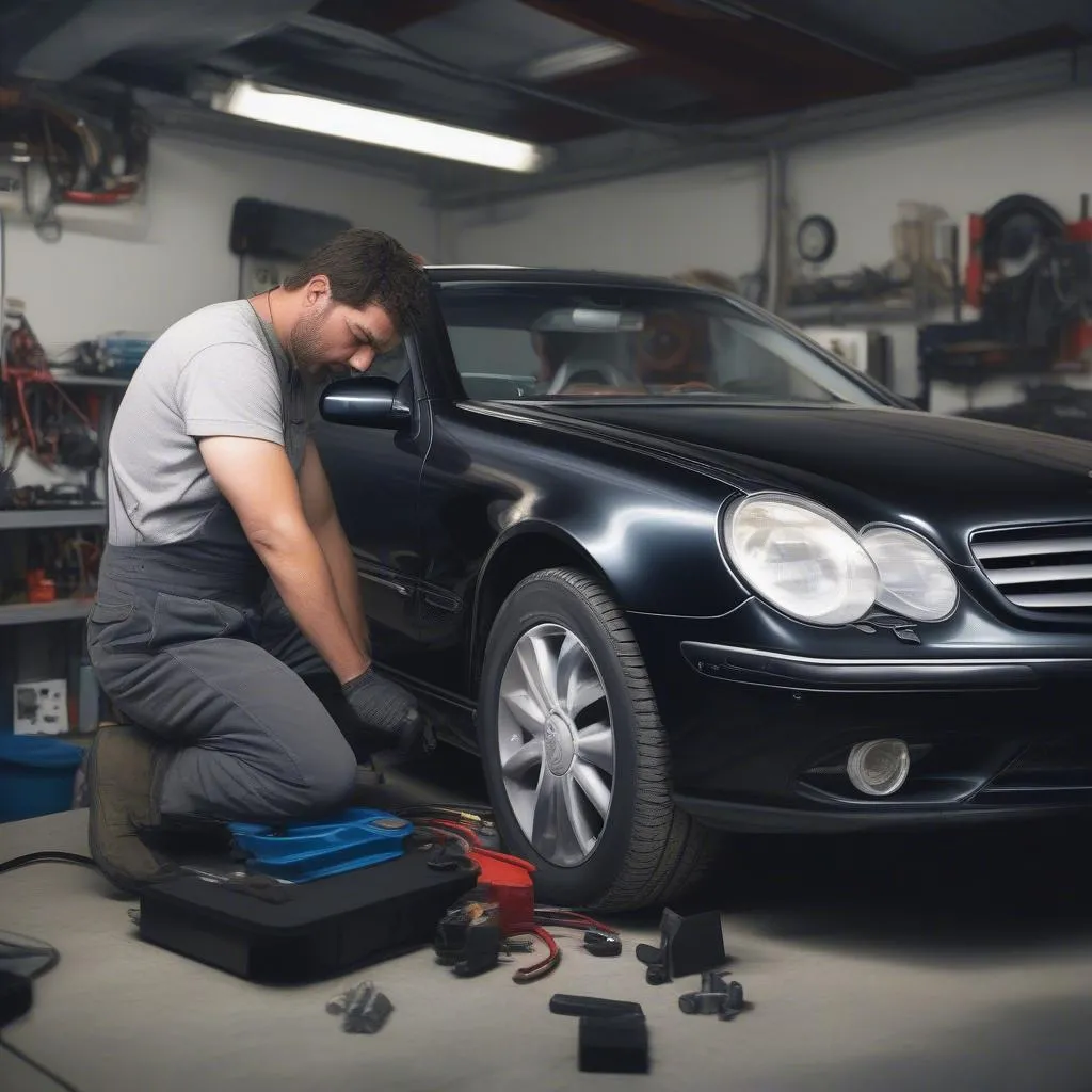 Mercedes CLK 500 AC Repair