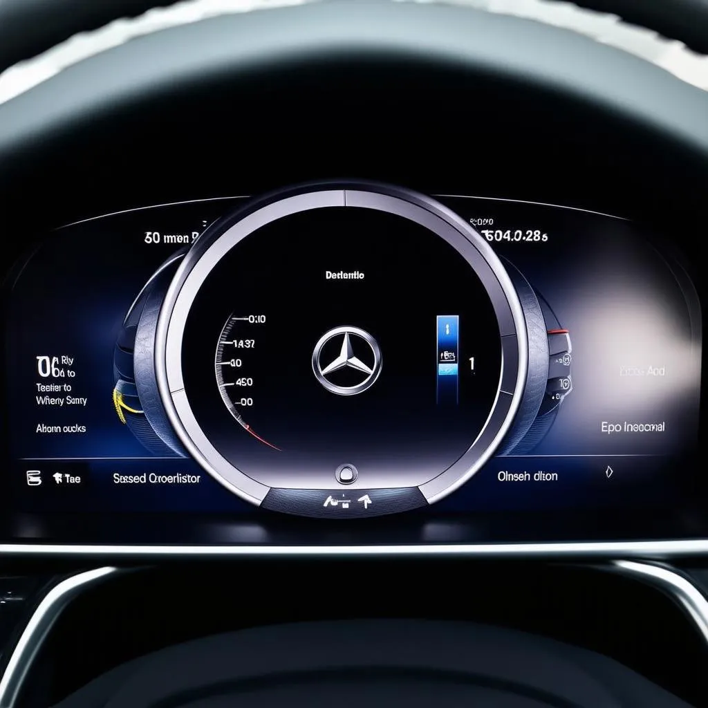 Mercedes Dashboard