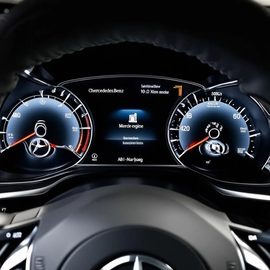 Mercedes Dashboard Warning Lights