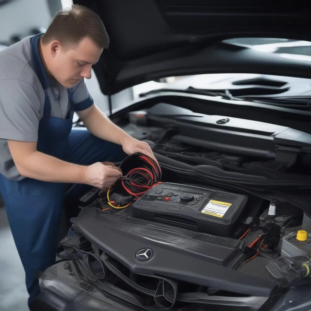 Mercedes Diagnostic Tester and ECU