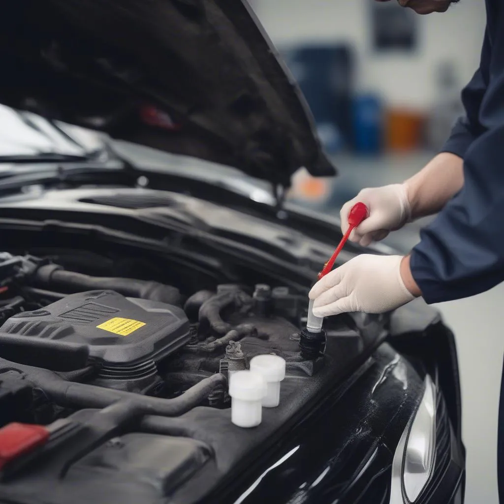 Checking Transmission Fluid