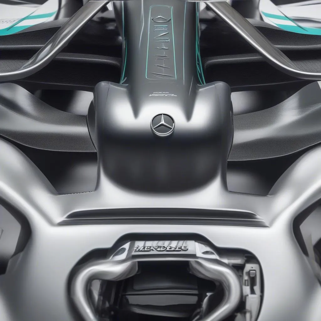 Mercedes F1 W13 floor