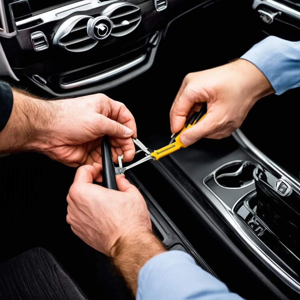 Mercedes Interior Repair