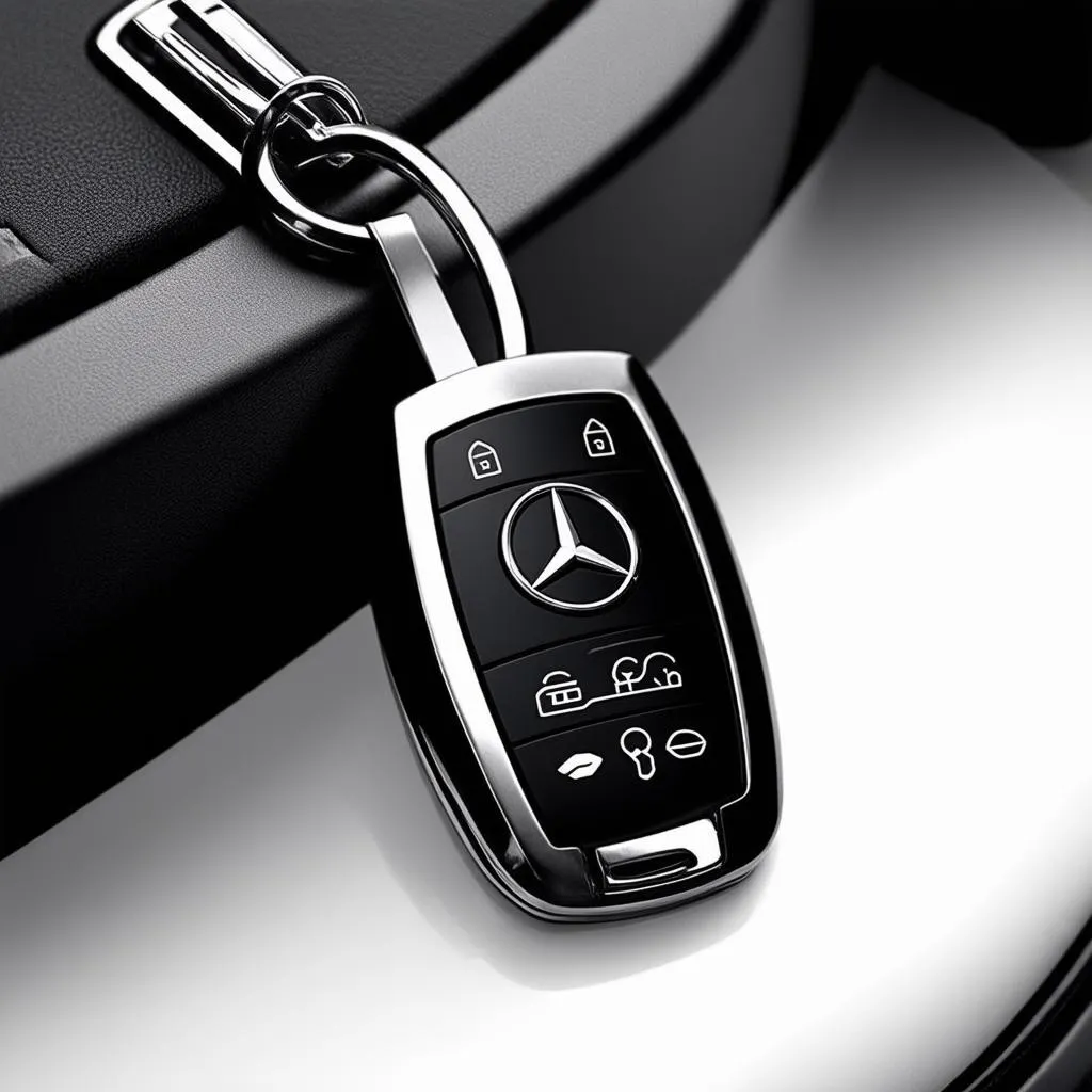 Mercedes key fob