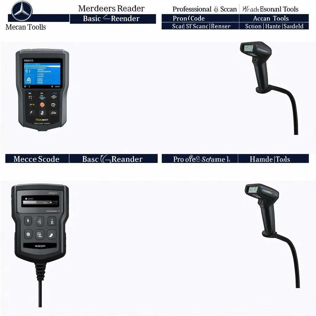 Mercedes Scan Tool Types