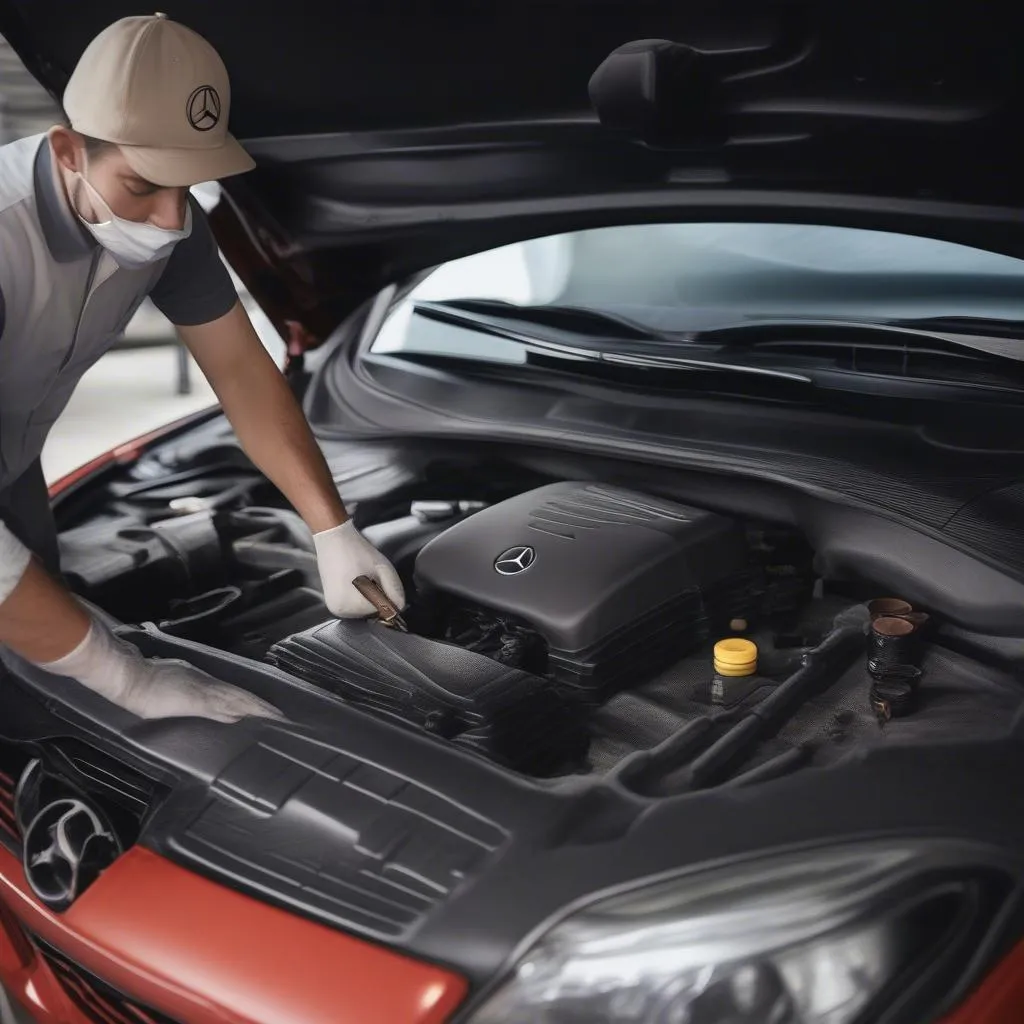 Mercedes Transmission Fluid Check