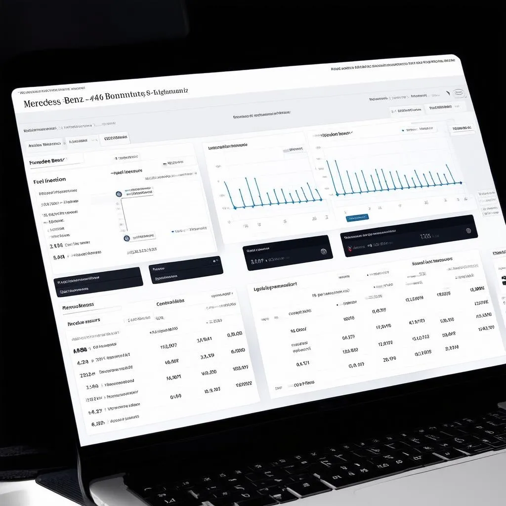 Mercedes Tuning Software Dashboard