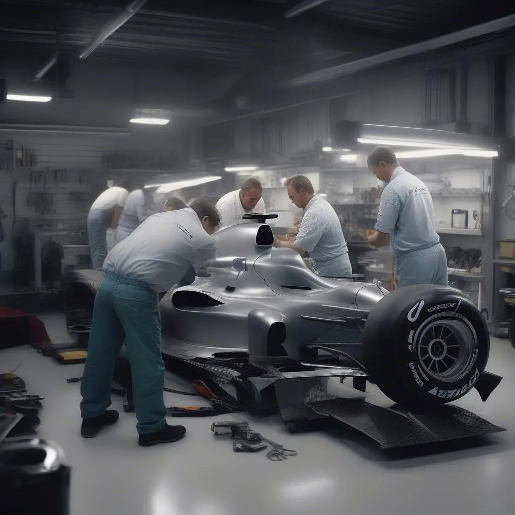 Mercedes W13 mechanics