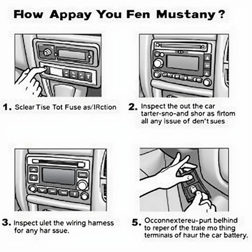 Troubleshooting Mustang Radio