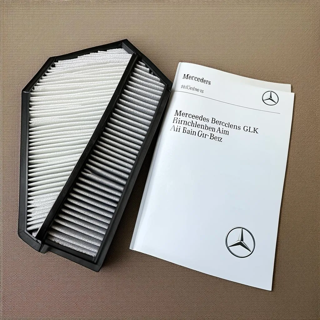 Mercedes GLK new cabin filter