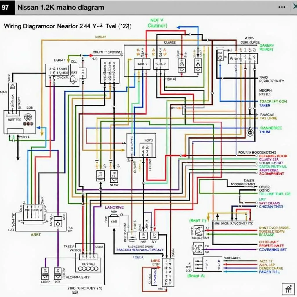 Nissan Car Radio Wiring Diagram