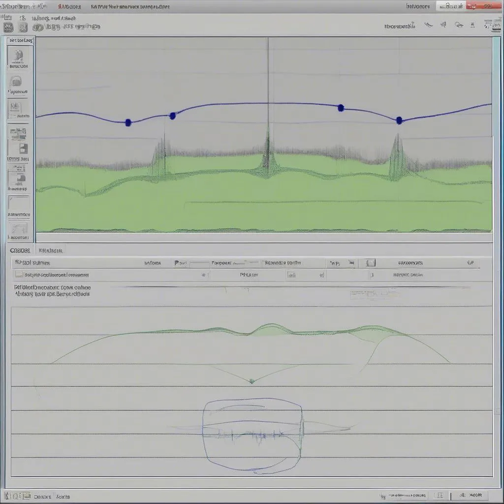 Parking sensor waveform in Audacity