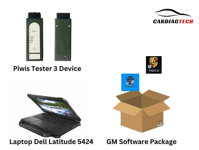 Piwis Software + Piwis Tester 3+Dell Latitude 5424 Rugged