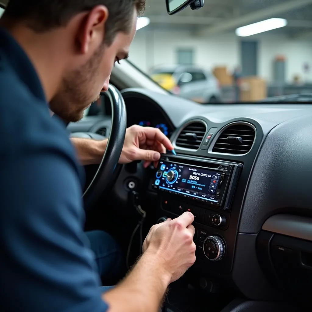 Professional Installation of Car Audio System