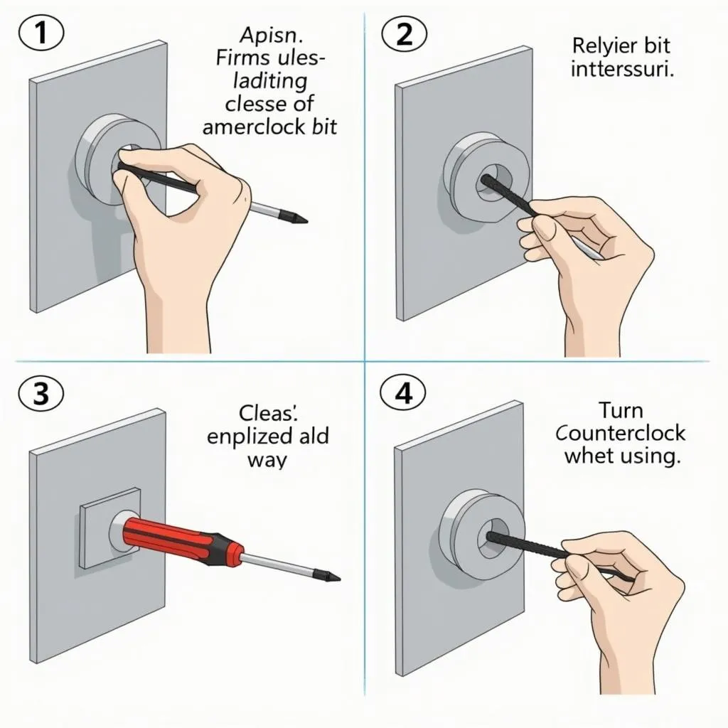 Removing an Anti-Theft Screw