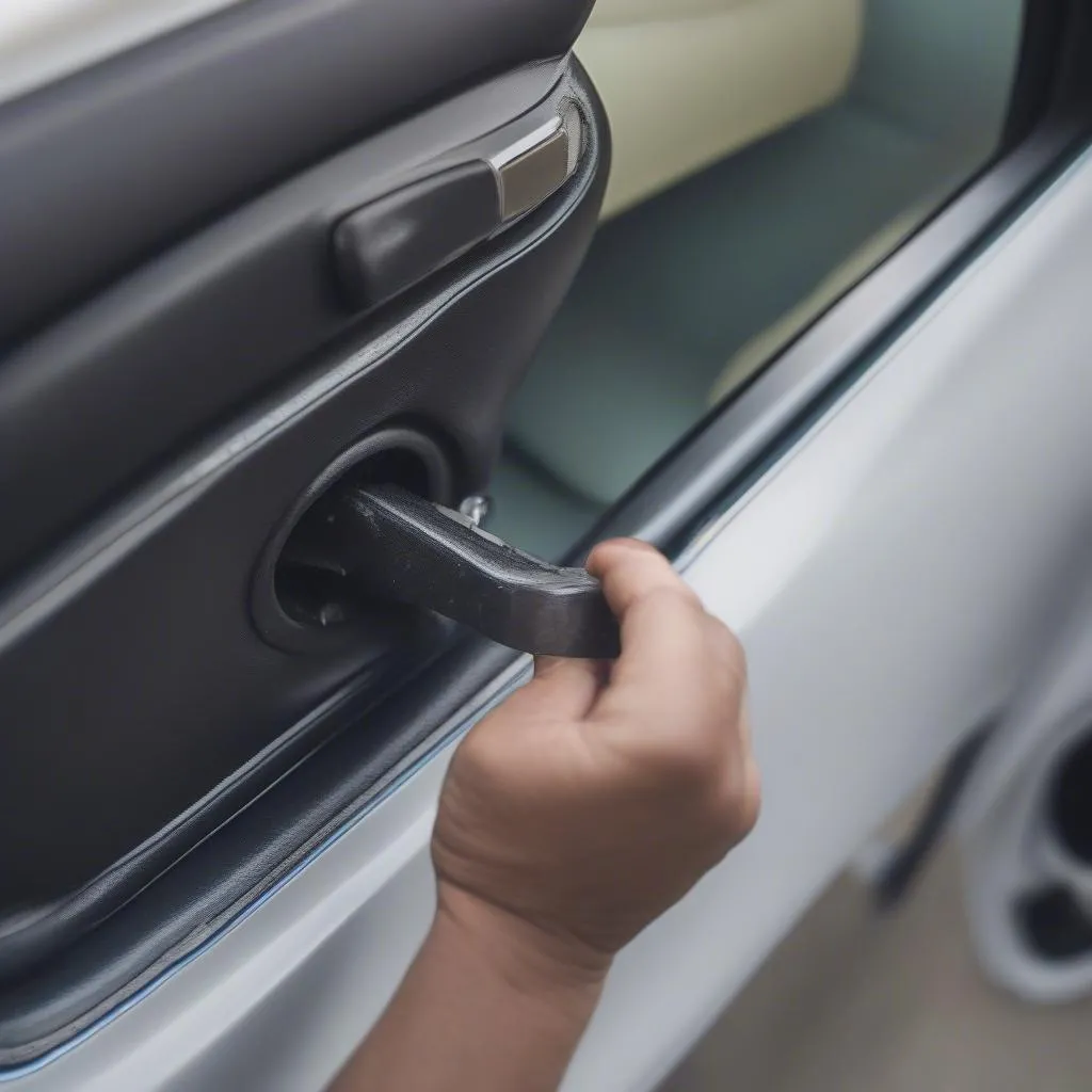 Replacing a Car Door Handle