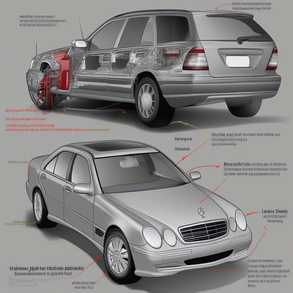 Replacing Brake Light Switch Mercedes C240