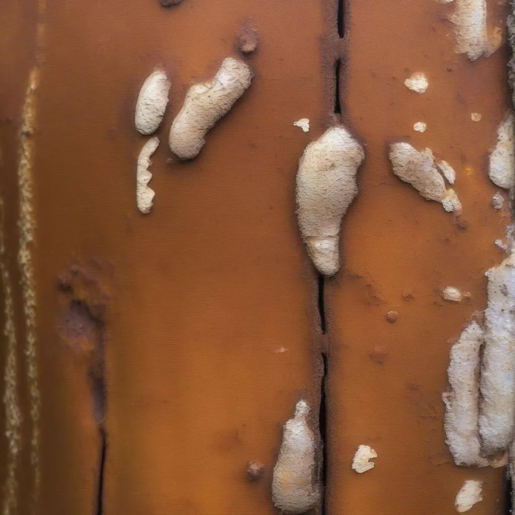 Rusty Car Fender