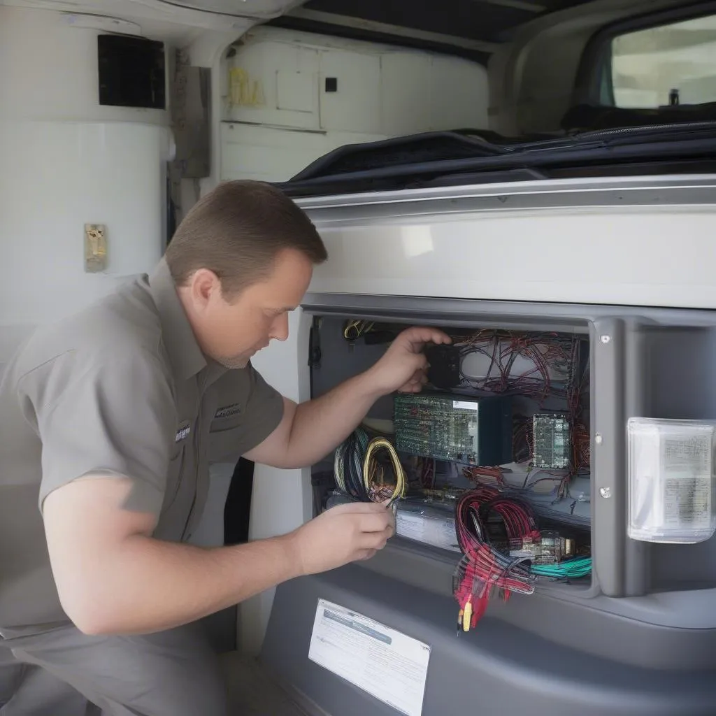 Installing an RV Anti-Theft Alarm System