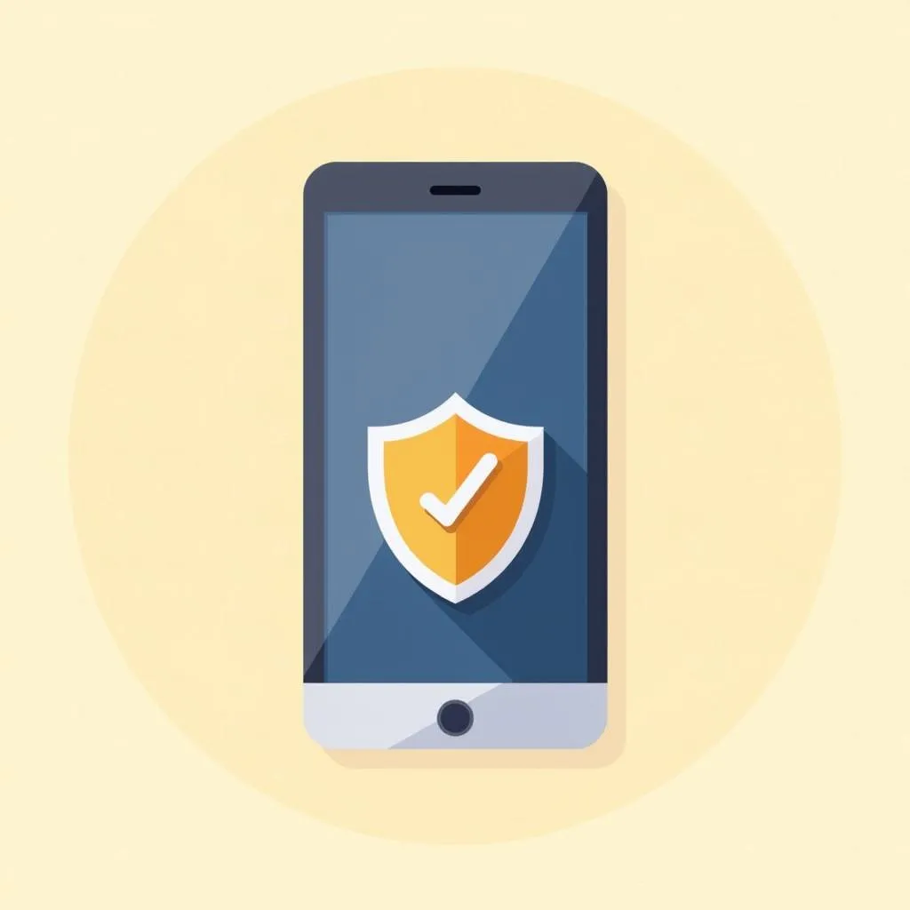 Smartphone Protected by Avast