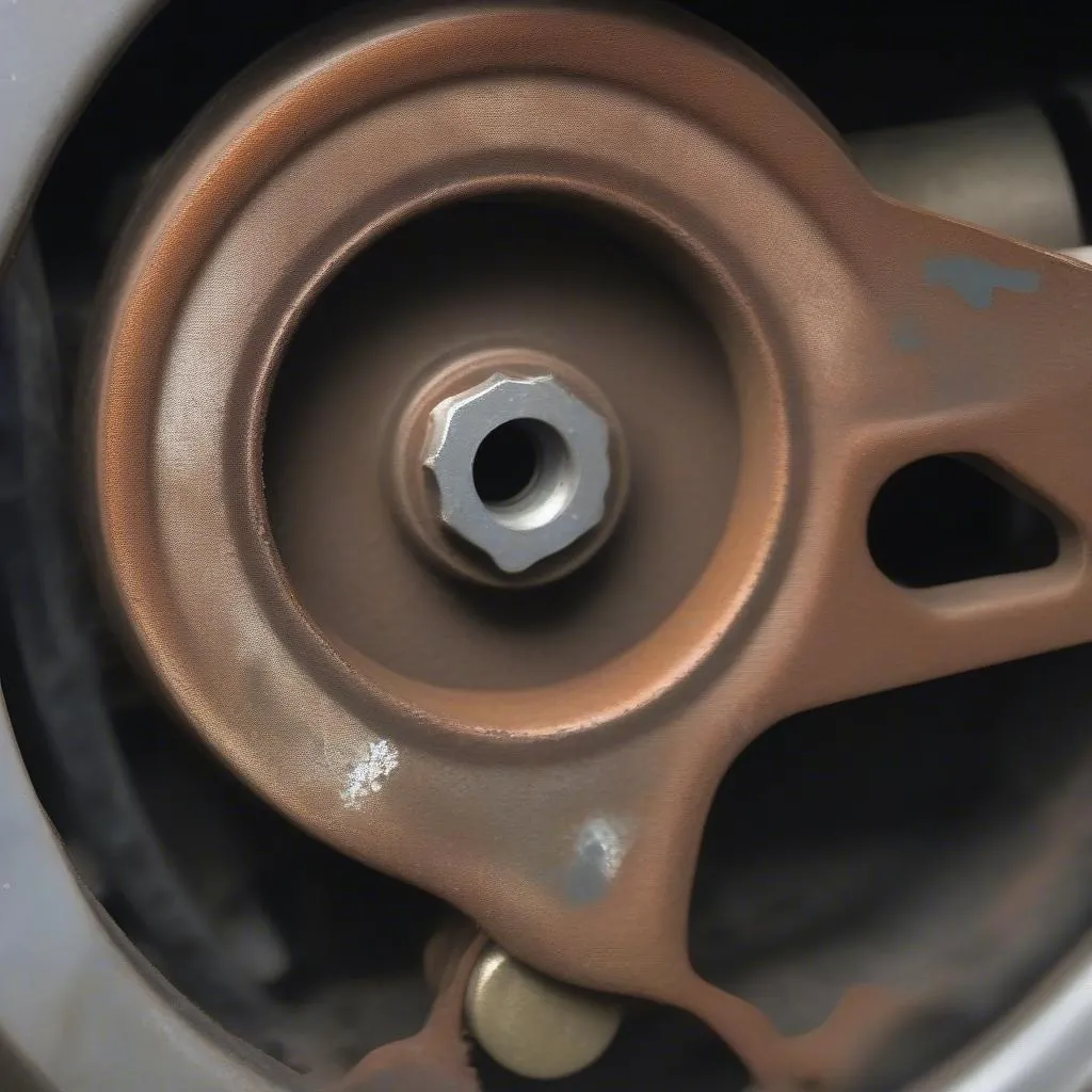 Seized AC Pulley