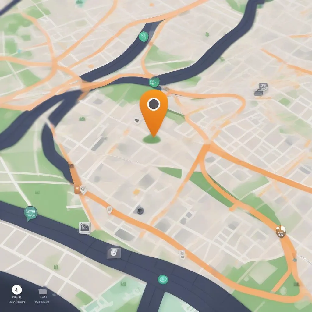 Tracking Phone's Location on Avast Map