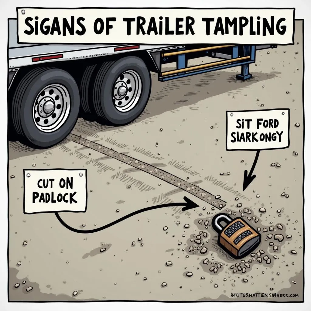 Trailer Theft Evidence