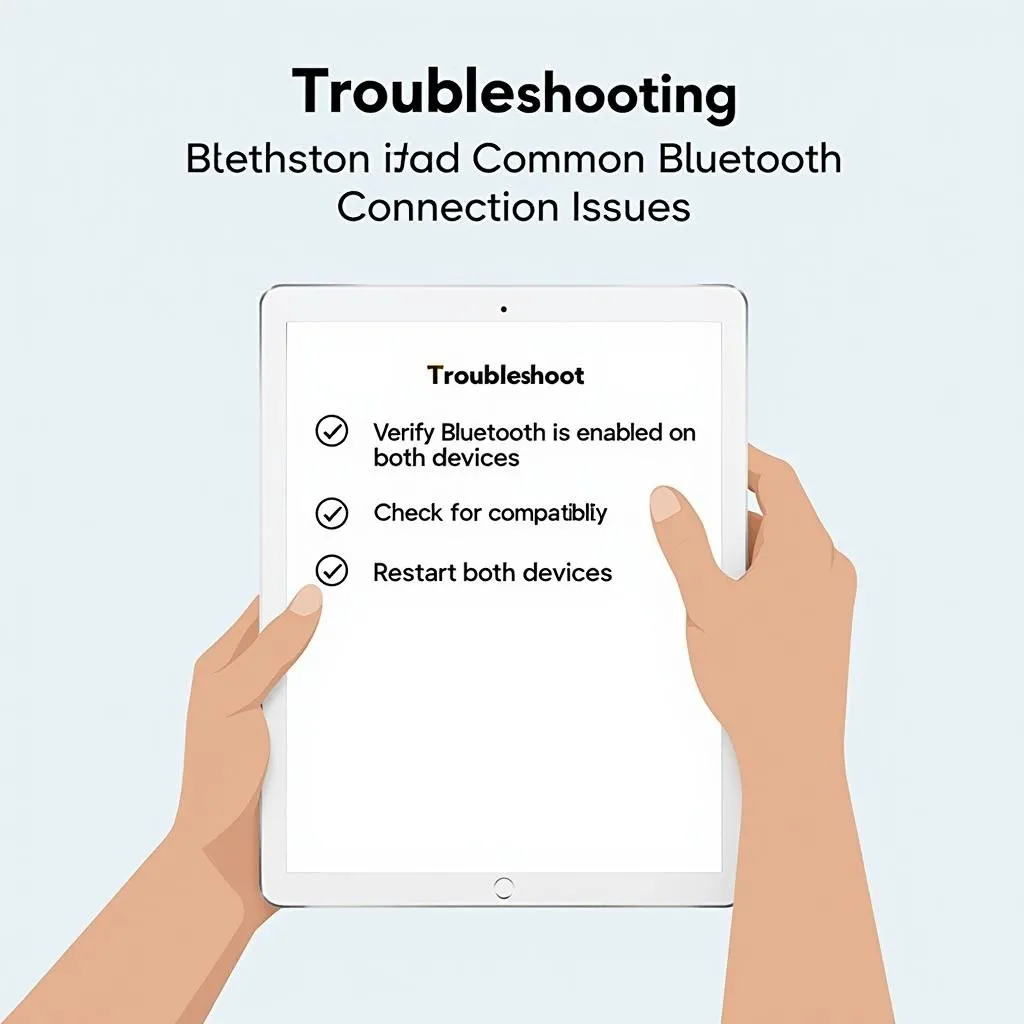 Troubleshooting Bluetooth Connection Problems Between iPad and Car Radio