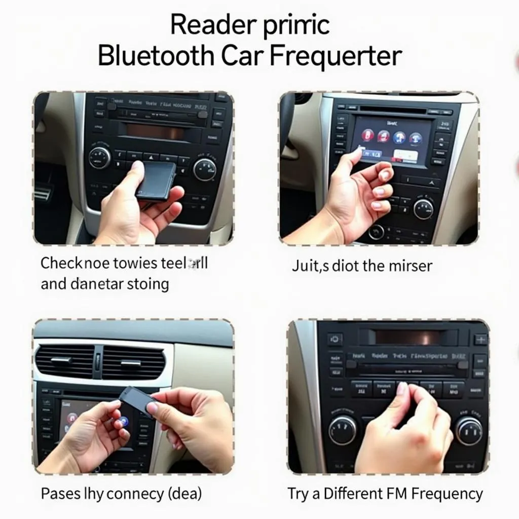 Troubleshooting a Wireless Bluetooth Car Radio Transmitter