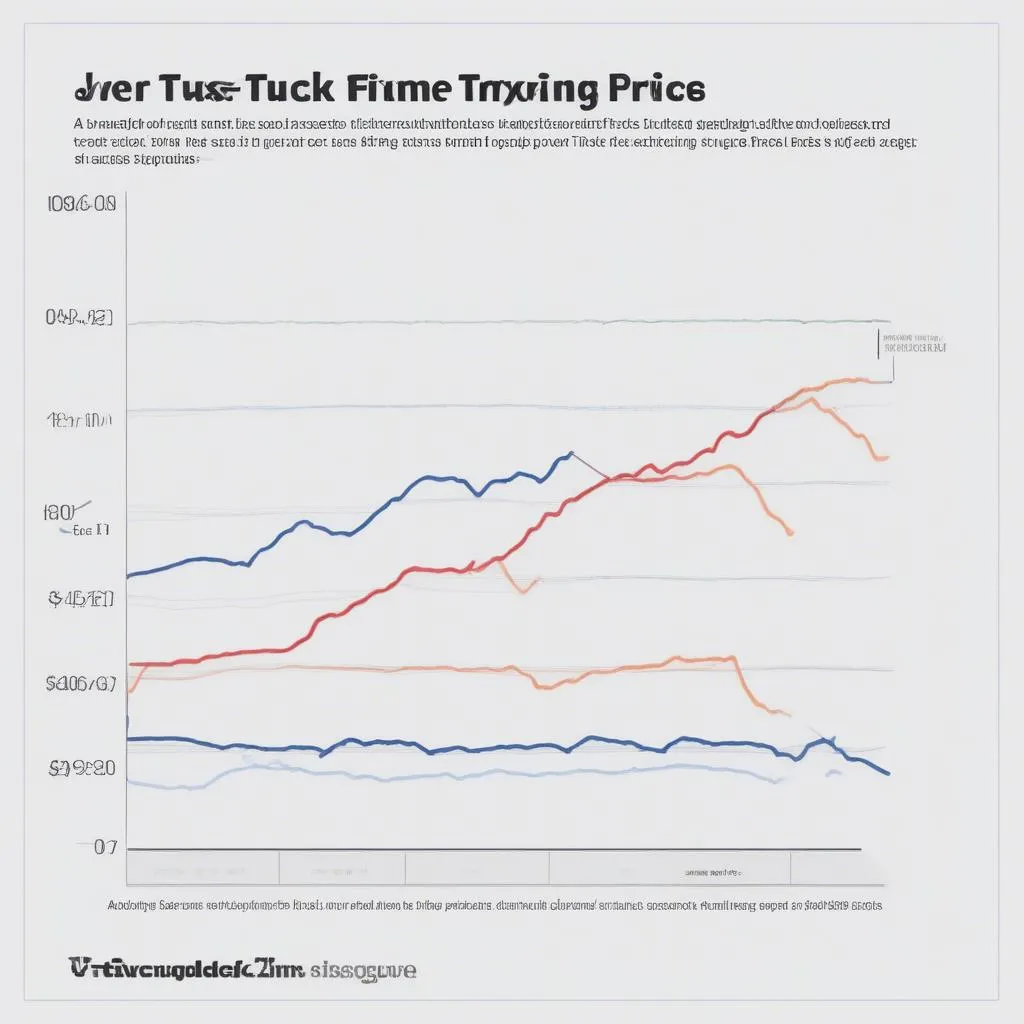 Truck price graph over time