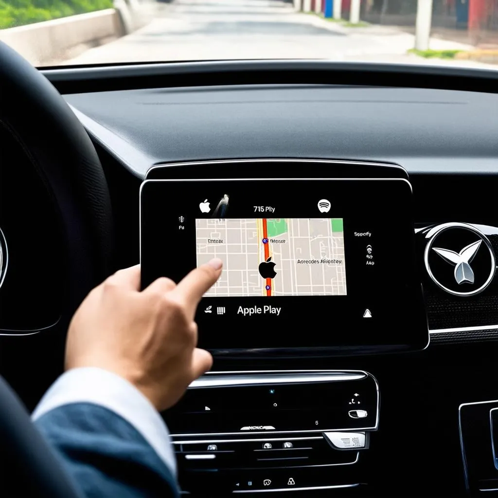 Apple CarPlay in Mercedes