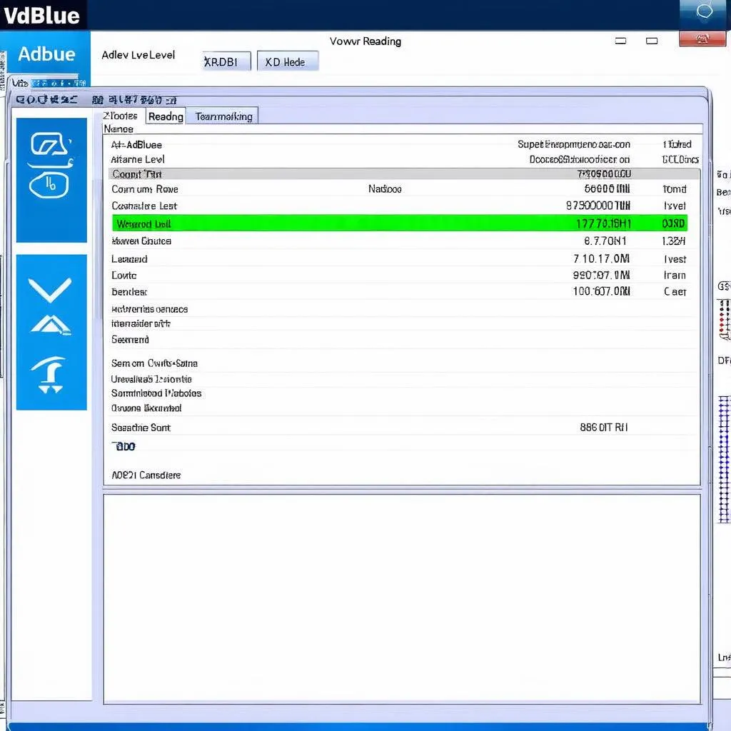 VCDS AdBlue Reading