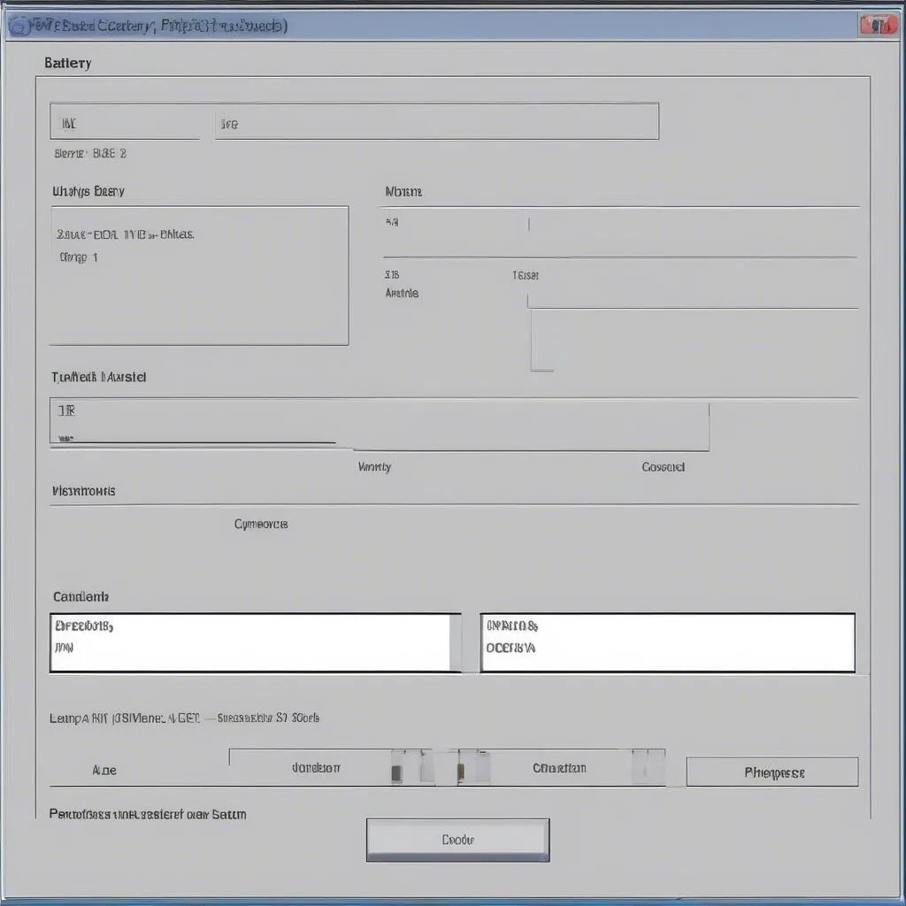 VCDS Battery Coding Input Screen