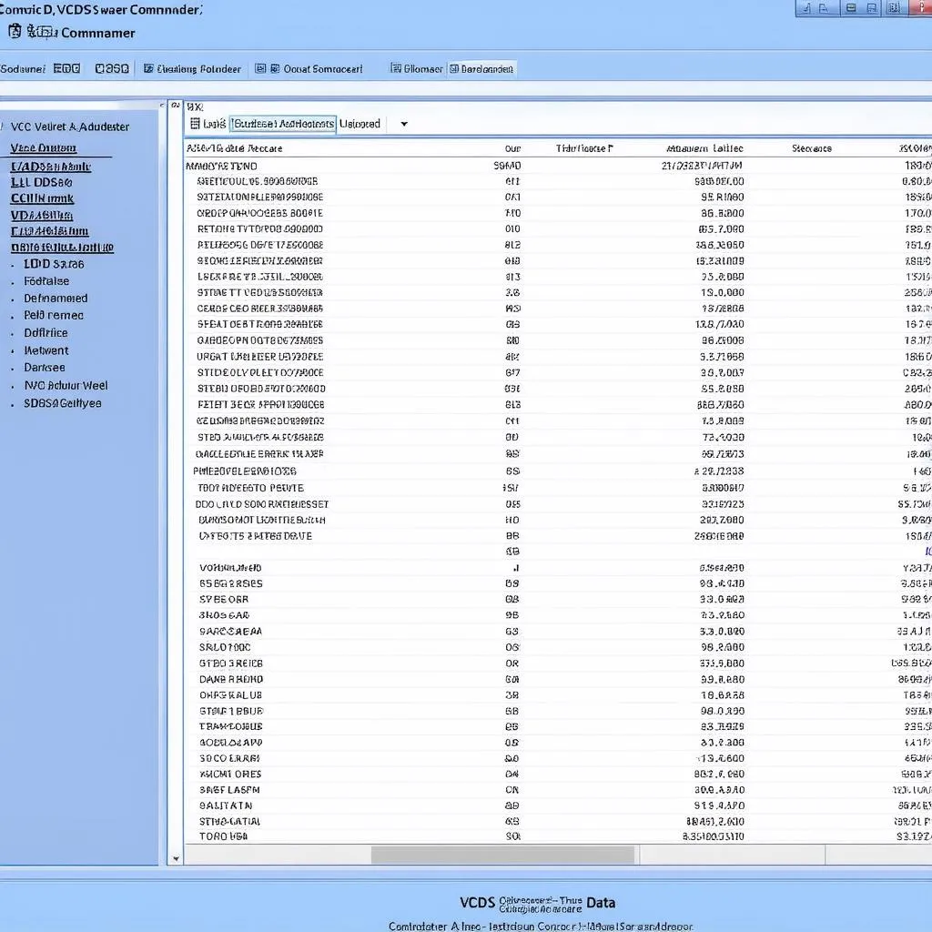 VCDS Commander Interface