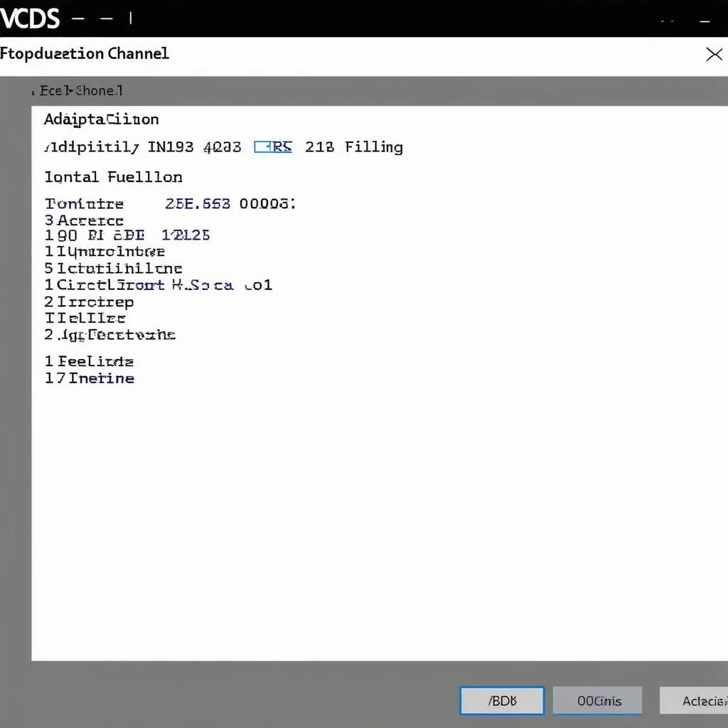 VCDS Software Screenshot