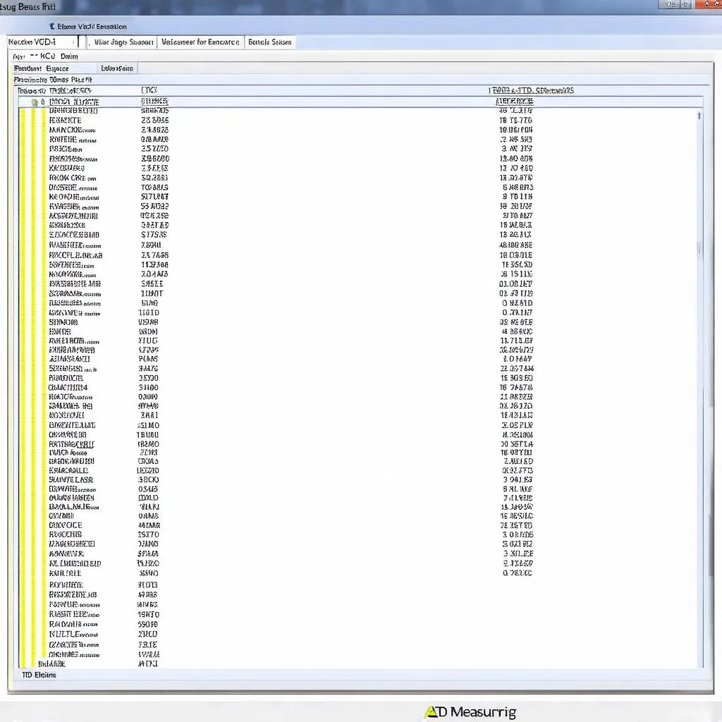 VCDS Measuring Blocks