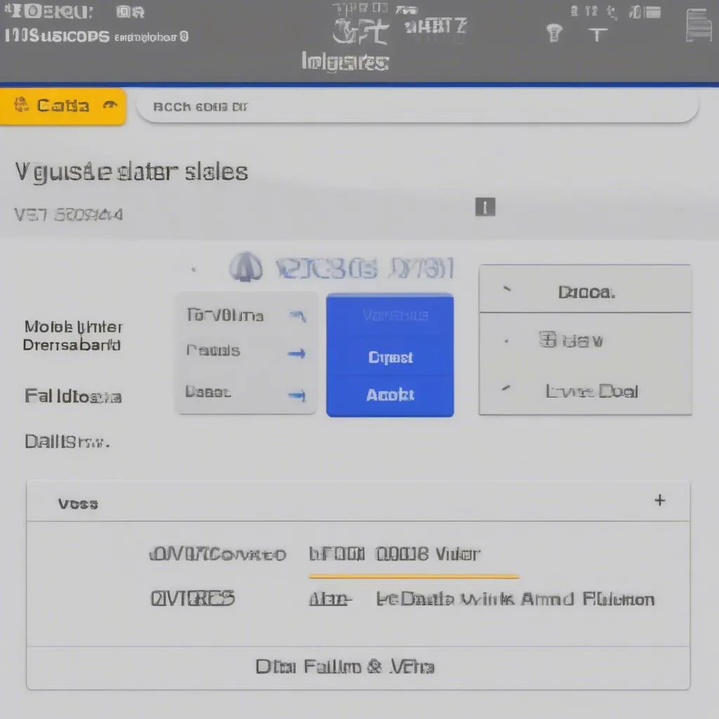 VCDS Mobile App Dashboard