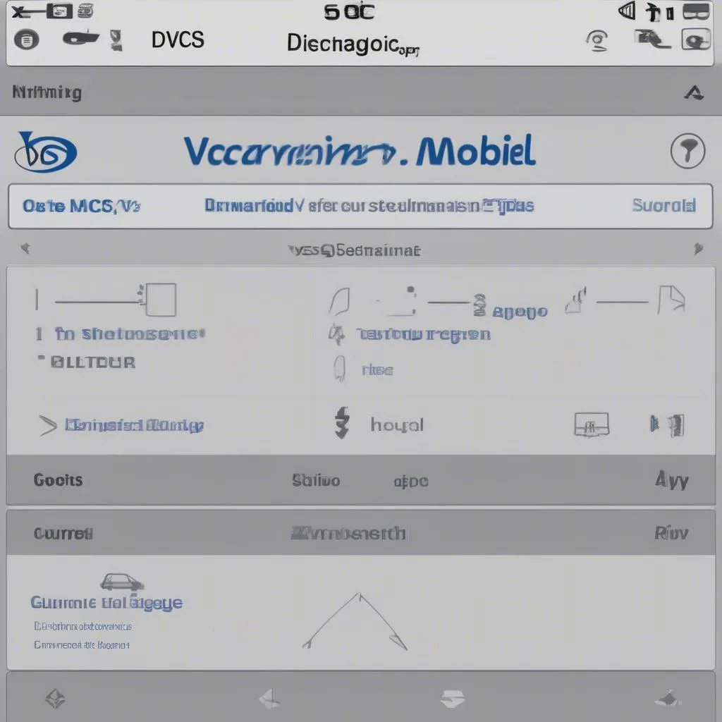 VCDS Mobile App Screenshot