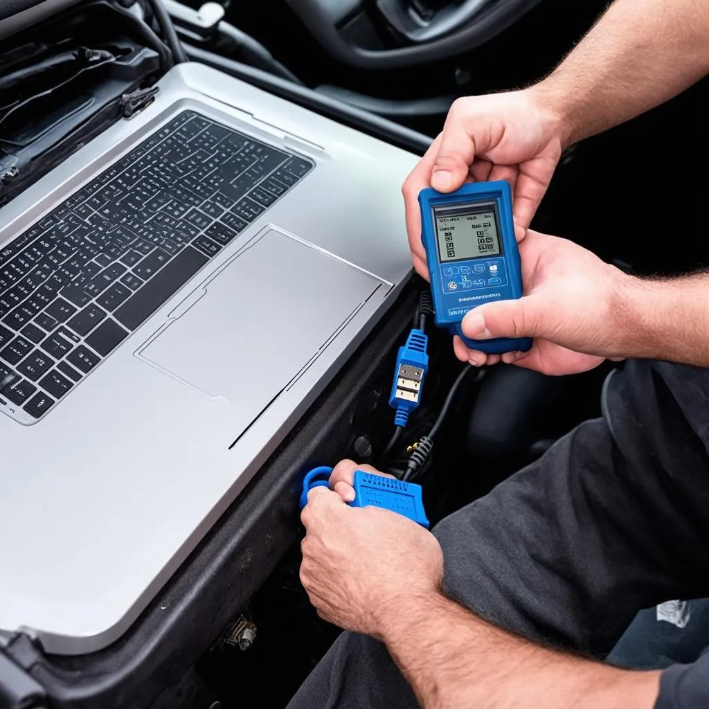 VCDS Scanning Car