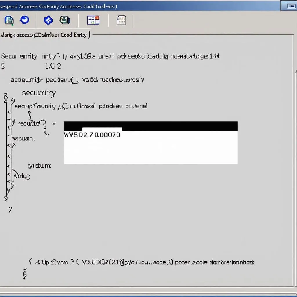 VCDS Security Access Code Entry